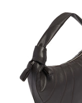 Brown Large Fortune Croissant Bag | PDP | Antonia