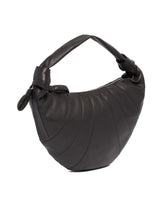 Brown Large Fortune Croissant Bag | PDP | Antonia