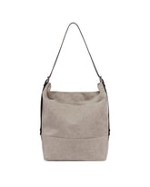 Beige Belted Canvas Bag | PDP | Antonia