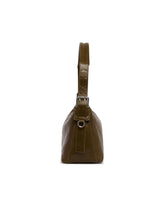 Brown Belted Baguette Bag | PDP | Antonia