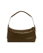 Brown Belted Baguette Bag | PDP | Antonia