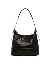 Dark Chocolate Brown Belted Hobo Bag | PDP | Antonia