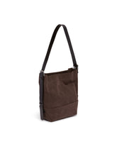 Brown Canvas Belted Bag | PDP | Antonia
