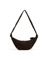 Brown Medium Croissant Bag | PDP | Antonia