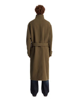 Green Wrap Coat | PDP | Antonia