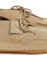 Beige Suede Desert Loafers | PDP | Antonia