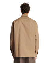 Beige Cotton Shirt | PDP | Antonia