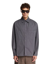 Gray Cotton Shirt | PDP | Antonia
