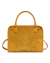 Borsa Amazona 180 Media In Suede Beige | PDP | Antonia