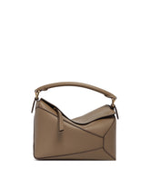 Borsa Puzzle Edge Piccola Marrone - LOEWE | PLP | Antonia