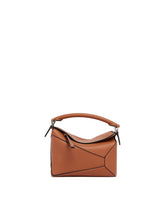 Brown Mini Puzzle Bag - Products | PLP | Antonia