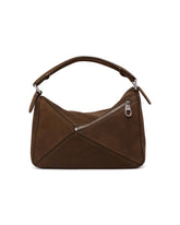 Borsa Featherlight Puzzle Piccola Marrone | PDP | Antonia