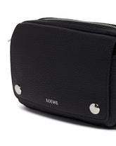 Borsa Messenger Pebble Piccola Nera | PDP | Antonia