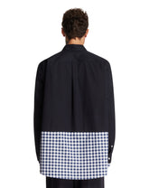 Blue Cotton Twill Shirt | PDP | Antonia