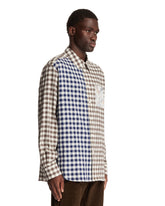 Multicolor Wool and Cotton Flannel Shirt | PDP | Antonia