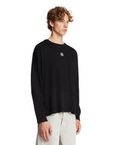 Black Anagram Long-Sleeve T-Shirt | PDP | Antonia