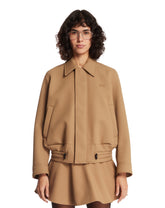 Beige Oversized Utility Jacket | PDP | Antonia