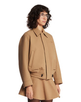 Beige Oversized Utility Jacket | PDP | Antonia