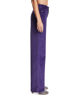 Purple Cotton Corduroy Trousers | PDP | Antonia