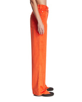 Orange Cotton Corduroy Trousers | PDP | Antonia