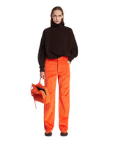 Brown Wool Zip Sweater | PDP | Antonia