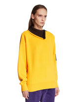 Yellow Wool Zip Sweater | PDP | Antonia