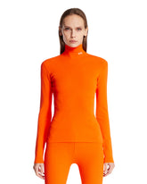 Orange Viscose Blend Top - LOEWE | PLP | Antonia