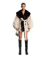 Beige Belted Jacket | PDP | Antonia