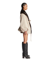 Beige Belted Jacket | PDP | Antonia