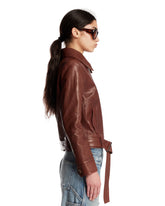 Brown Leather Jacket | PDP | Antonia
