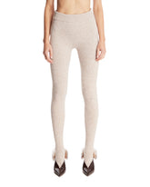 Beige Wool-Blend Tights | PDP | Antonia