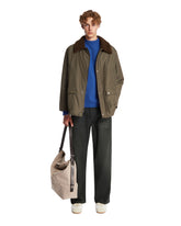 Green Shearling Parka Jacket | PDP | Antonia