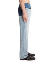 Blue Straight-Leg Jeans | PDP | Antonia