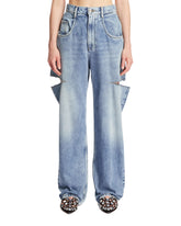Jeans Blu Con Tagli | PDP | Antonia