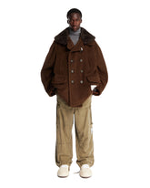Brown Coat With Removable Collar | PDP | Antonia