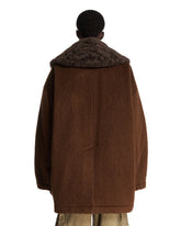 Brown Coat With Removable Collar | PDP | Antonia