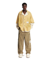 Green Cotton Cargo Trousers | PDP | Antonia