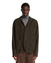 Blazer In Lino Verde - ABBIGLIAMENTO UOMO | PLP | Antonia