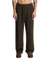 Green Linen Trousers | PDP | Antonia