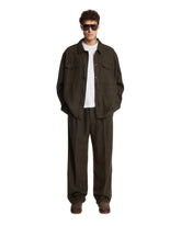 Green Linen Trousers | PDP | Antonia
