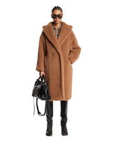 Beige Teddy Bear Icon Coat | PDP | Antonia