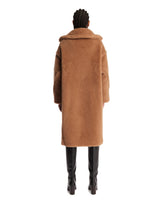 Beige Teddy Bear Icon Coat | PDP | Antonia