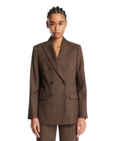 Blazer Doppiopetto Marrone | PDP | Antonia