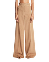 Pantaloni Ampi In Cammello Beige | PDP | Antonia