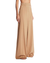Pantaloni Ampi In Cammello Beige | PDP | Antonia