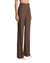 Pantaloni In Lana Marroni | PDP | Antonia