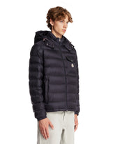 Blue Verith Hooded Short Down Jacket | PDP | Antonia