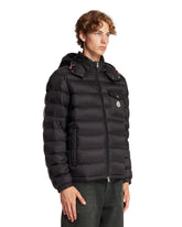 Black Verith Hooded Short Down Jacket | PDP | Antonia
