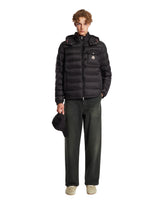 Black Verith Hooded Short Down Jacket | PDP | Antonia
