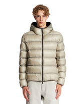 Green Hooded Down Jacket | PDP | Antonia